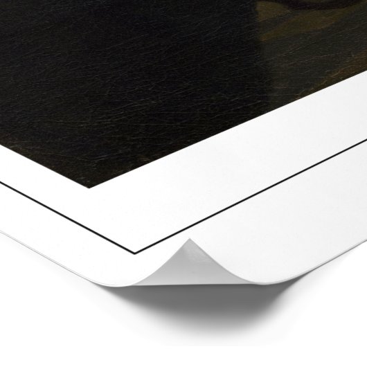 Johannes Vermeer Zedign Art Poster #37 (Ecke)