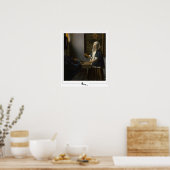 Johannes Vermeer Zedign Art Poster #37 (Küche)