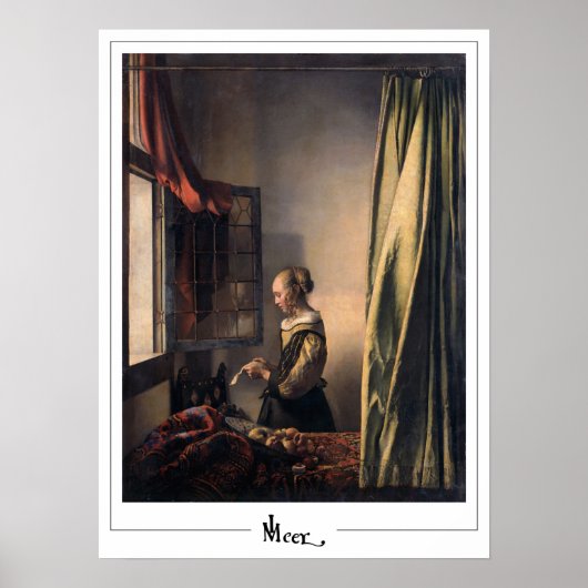Johannes Vermeer Zedign Art Poster #4 (Vorne)