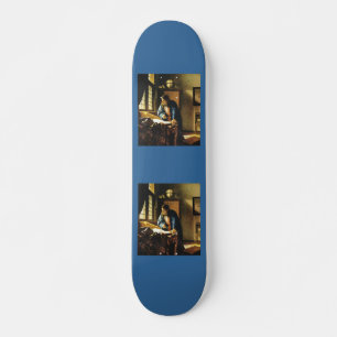 Johannes Vermeers Der Geograf (ca. 1669) Skateboard
