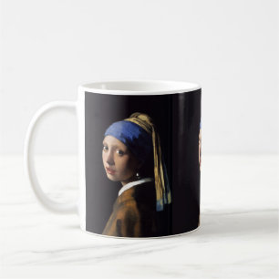 Johannes Vermeer's Girl mit Perlenohrring Kaffeetasse