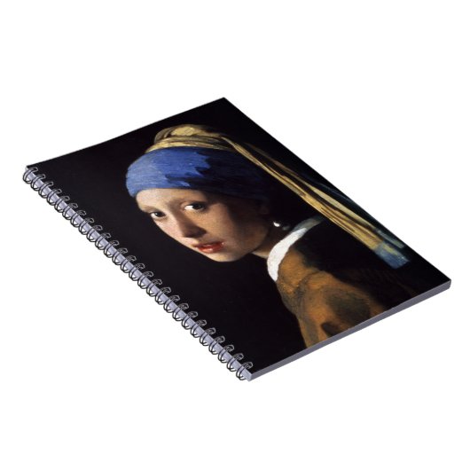 Johannes Vermeer's Girl mit Perlenohrring Notizblock (Rechte Seite)