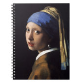 Johannes Vermeer's Girl mit Perlenohrring Notizblock (Vorderseite)