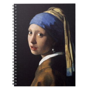 Johannes Vermeer's Girl mit Perlenohrring Notizblock