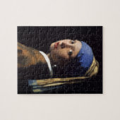 Johannes Vermeer's Girl mit Perlenohrring Puzzle (Horizontal)