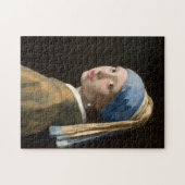 Johannes Vermeer's Girl with a Pearl Earring Puzzle (Horizontal)