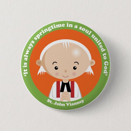 Johannes Vianney Button (Vorderseite)