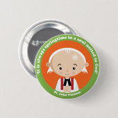 Johannes Vianney Button (Vorne & Hinten)