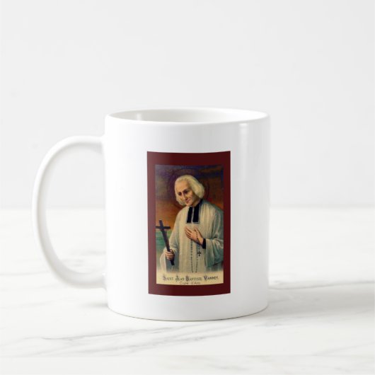 Johannes Vianney Kaffeetasse (Links)