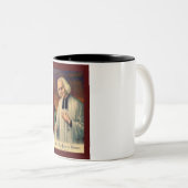 Johannes Vianney Zweifarbige Tasse (VorderseiteRechts)