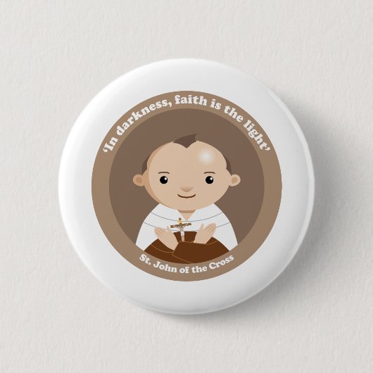 Johannes vom Kreuz Button (Vorderseite)