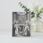 Johannes vom Kreuz und St. Theresa von Avila Postkarte (Stehend Vorderseite)