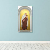 Johannes vom Kreuzkatholischen Karmelit Leinwanddruck (Insitu (Holzboden))