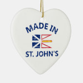 Johannes-Wappen Keramik Ornament (Rechts)