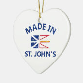 Johannes-Wappen Keramik Ornament (Links)