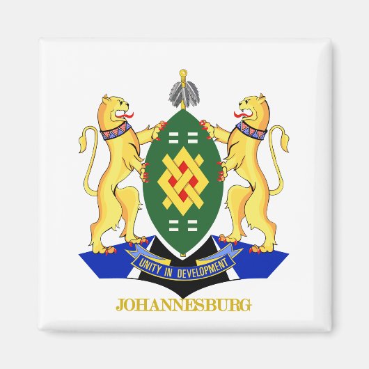 Johannesburg COA Magnet (Vorne)