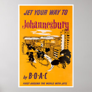 Johannesburg Kunst Südafrika Druck Afrikanische Re Poster