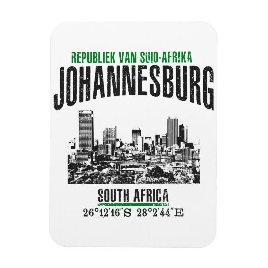 Johannesburg Magnet (Vertikal)