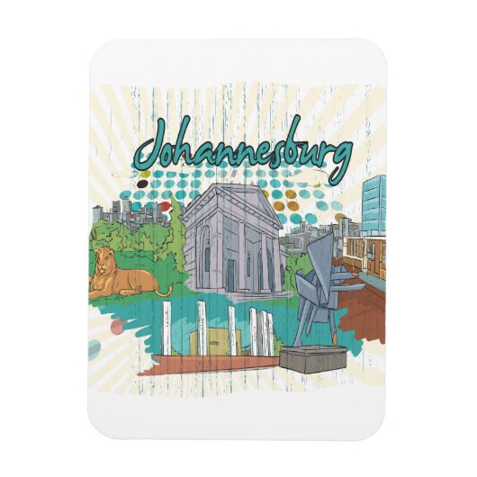Johannesburg Magnet (Vertikal)