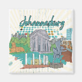 Johannesburg Magnet (Vorne)