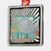 Johannesburg Ornament Aus Metall (Links)