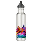 Johannesburg Skyline Edelstahlflasche (Links)