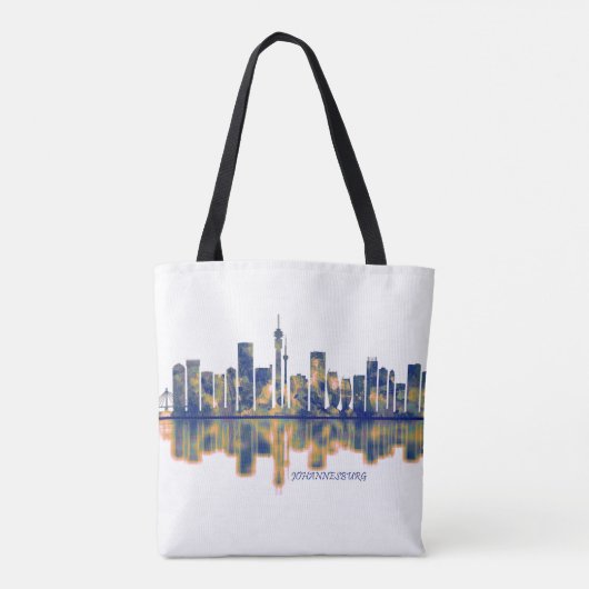 Johannesburg Skyline Tasche (Rückseite)