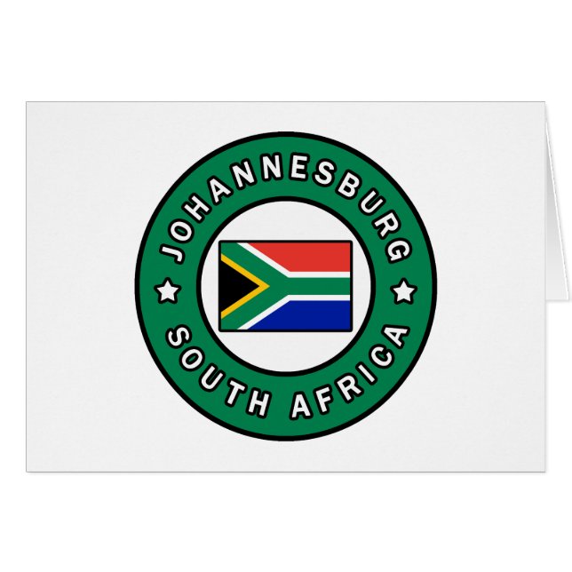 Johannesburg Südafrika (Vorderseite (Horizontal))