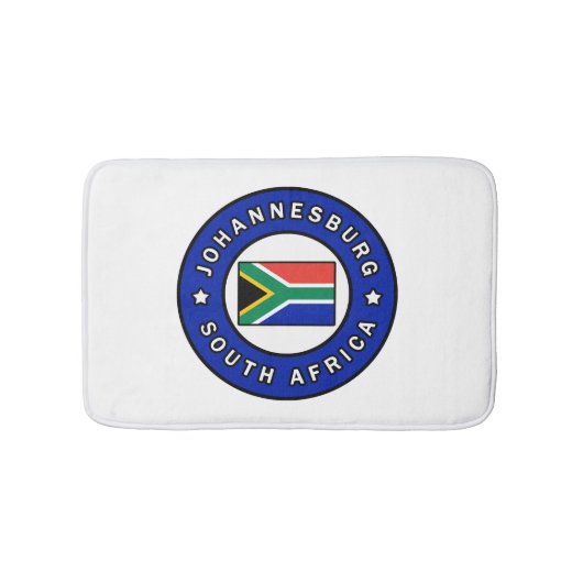 Johannesburg Südafrika Badematte (Vorderseite)