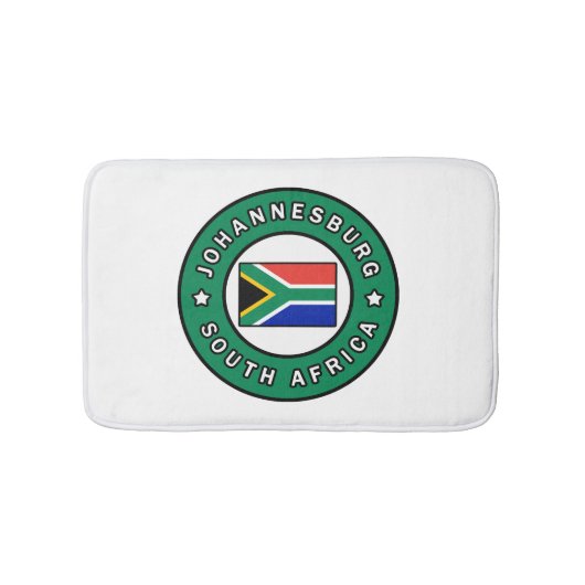 Johannesburg Südafrika Badematte (Vorderseite)