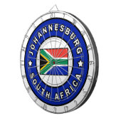 Johannesburg Südafrika Dartscheibe (Vorderseite rechts)
