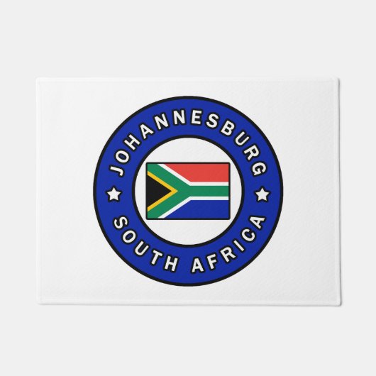 Johannesburg Südafrika Fußmatte (Vorderseite)