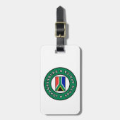 Johannesburg Südafrika Gepäckanhänger (Vorderseite vertikal)