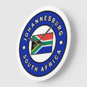 Johannesburg Südafrika Große Wanduhr (Winkel)