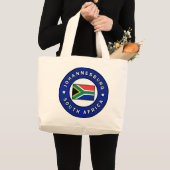 Johannesburg Südafrika Jumbo Stoffbeutel (Vorderseite (Produkt))