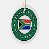 Johannesburg Südafrika Keramikornament (Rechts)