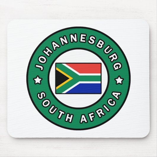 Johannesburg Südafrika Mousepad (Vorne)