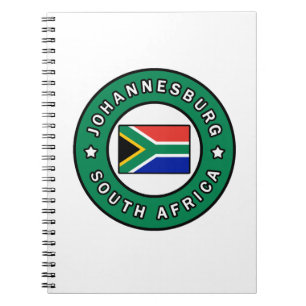 Johannesburg Südafrika Notizblock