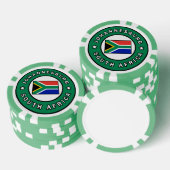 Johannesburg Südafrika Pokerchips (Stapel)