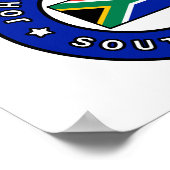 Johannesburg Südafrika Poster (Ecke)