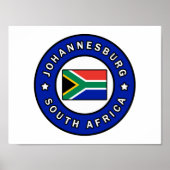 Johannesburg Südafrika Poster (Vorne)