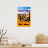 Johannesburg, Südafrika Poster (Küche)