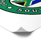 Johannesburg Südafrika Poster (Ecke)