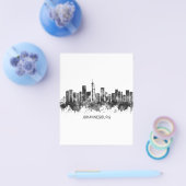 Johannesburg Südafrika Skyline BW Flyer (Einzeln)