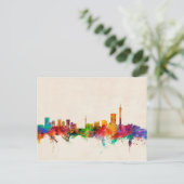 Johannesburg Südafrika Skyline Postkarte (Stehend Vorderseite)
