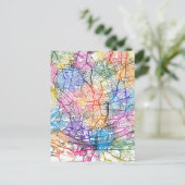 Johannesburg Südafrika Stadtplan Postkarte (Stehend Vorderseite)