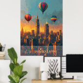 Johannesburg Vintag Poster (Heimbüro)