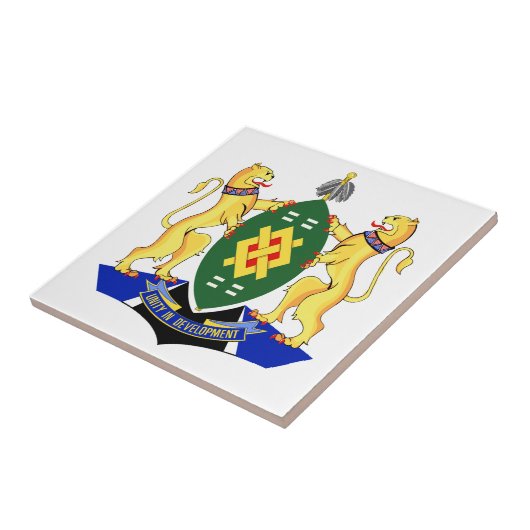 Johannesburger Flagge Fliese (Seite)