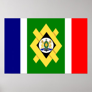 Johannesburger Flagge Poster