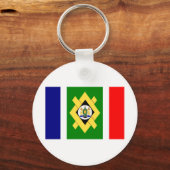 Johannesburger Flagge Schlüsselanhänger (Vorderseite)